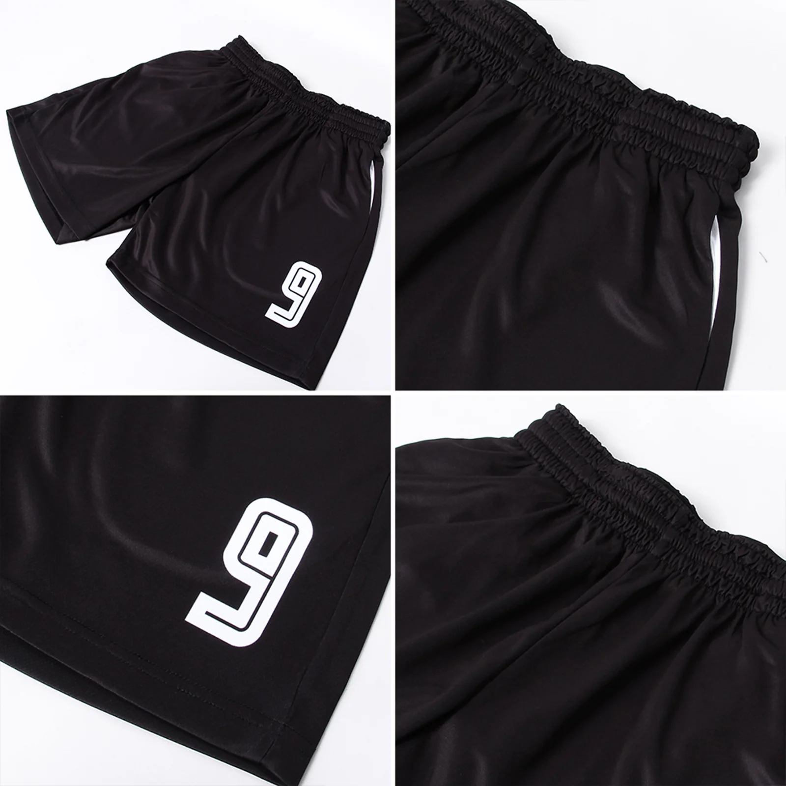 Custom Soccer Jersey Purple Black Fade Gradient – Personalized Name & Number Sublimated Uniform - Image 8