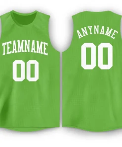 Custom Green White Classic Tops Athletic Casual Basketball Jersey