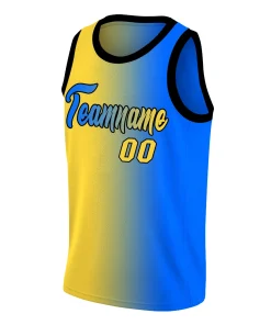 Blue Basketball Jersey Sublimation