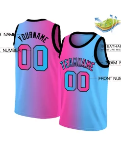 Pink And Blue Jerseys
