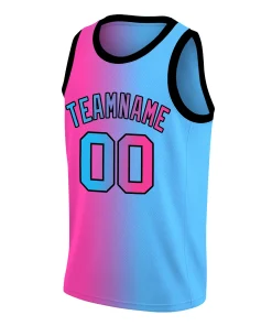 Blue And Pink Jersey
