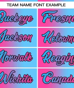 Basketball Jersey Font