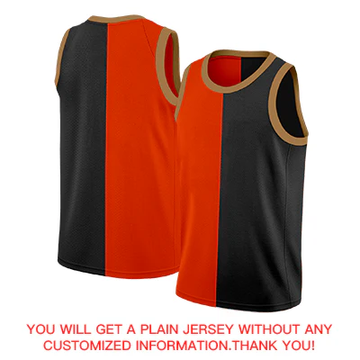 Custom Red Black-White Split Fashion Tops Basketball Jersey - Image 4
