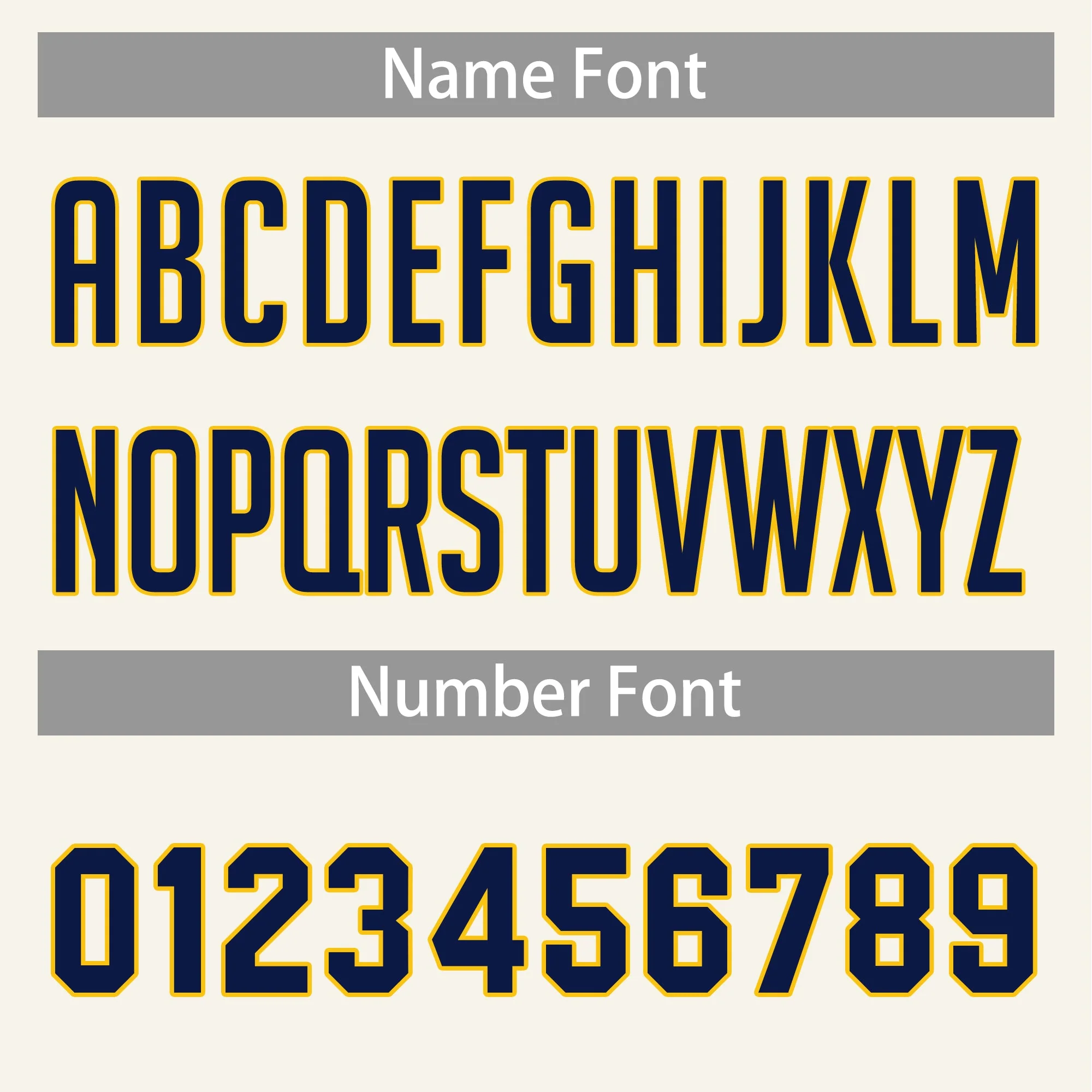Custom Cream Navy-Yellow Classic Tops Athletic Basketball Jersey - Image 4