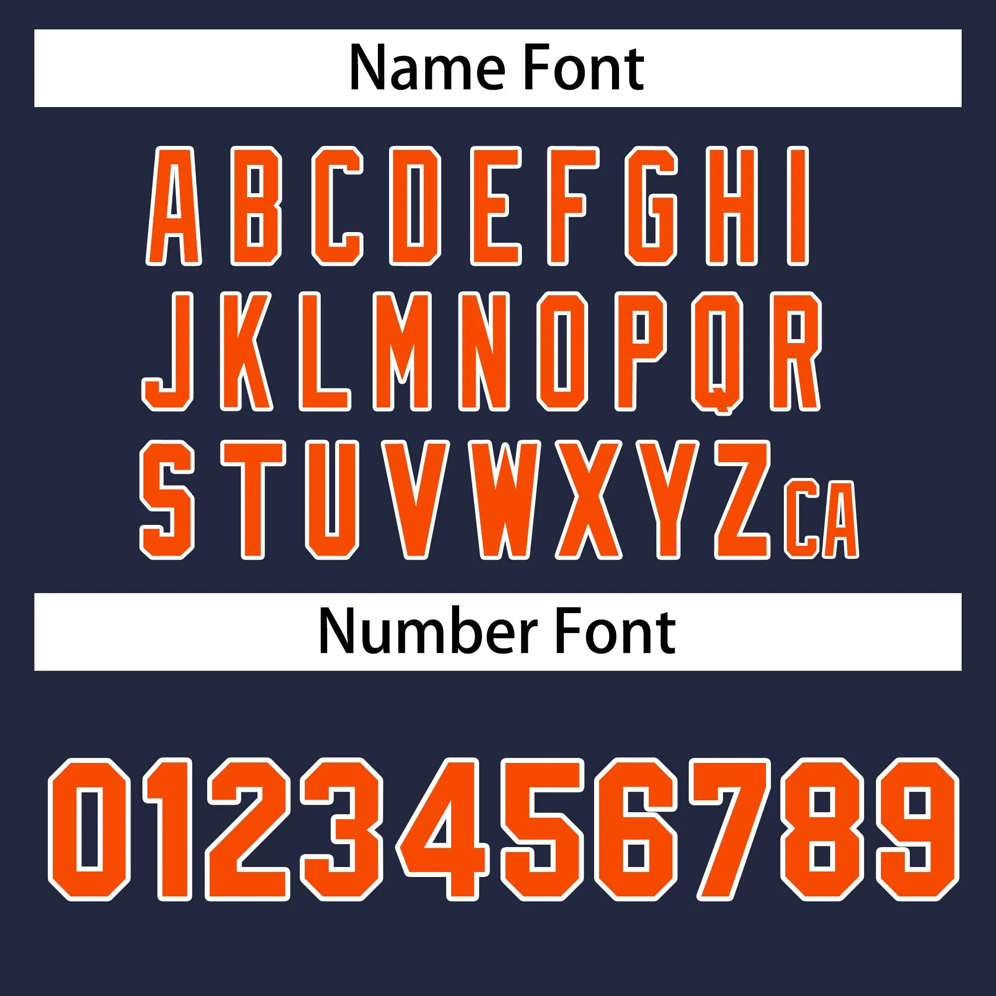 Custom Navy Orange-White Classic Tops Men/Kids Basketball Jersey - Image 4