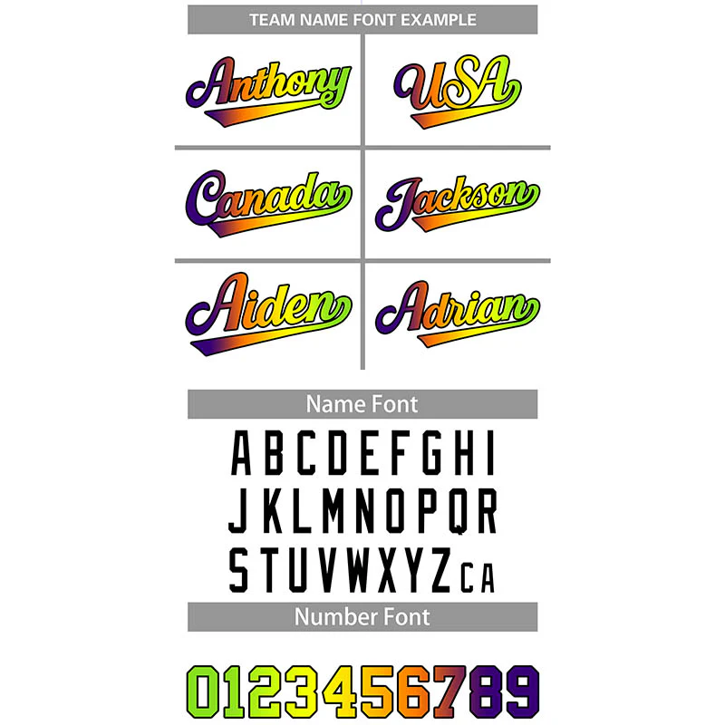 Custom White Neon Green-Purple Gradient Fashion Authentic Baseball Jersey - Image 3