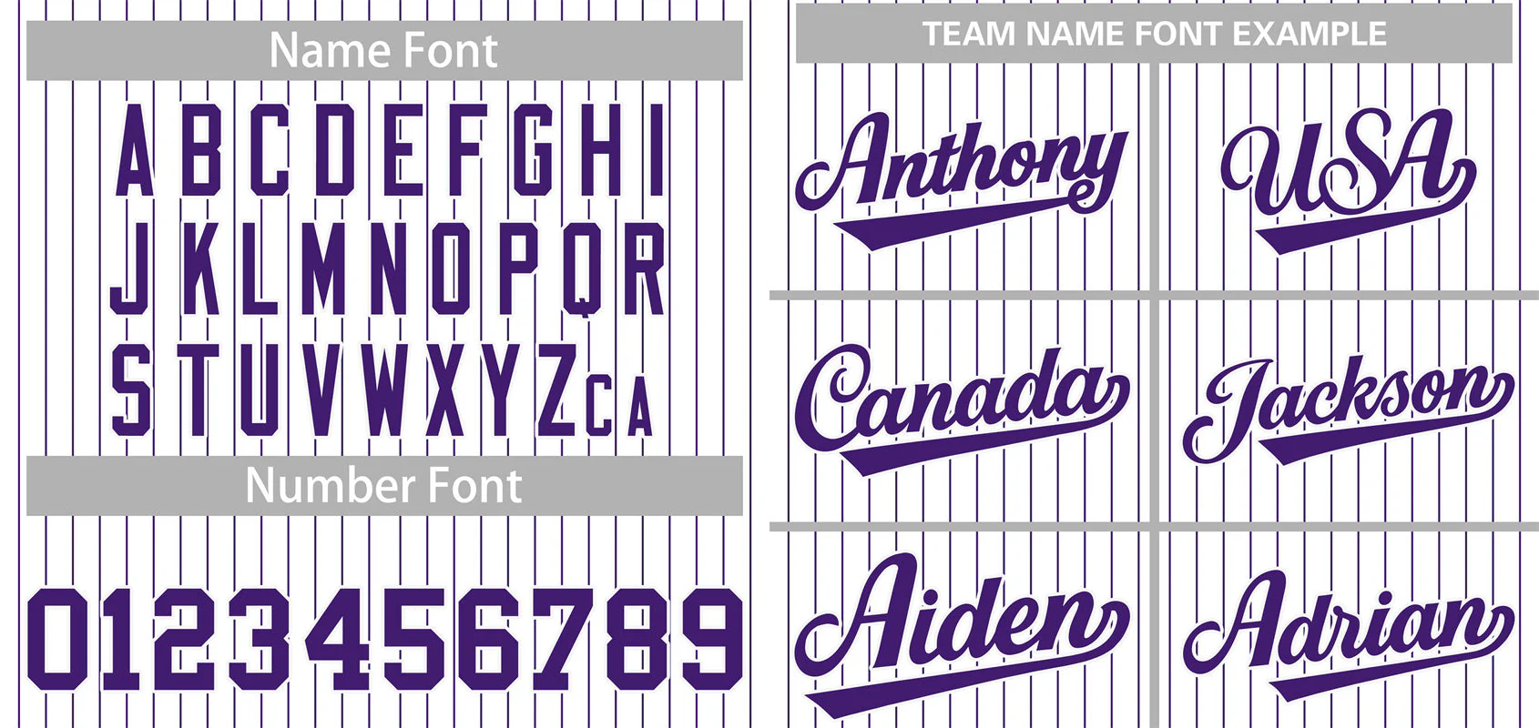Custom White Purple Stripe Fashion Authentic Baseball Jersey - Image 3