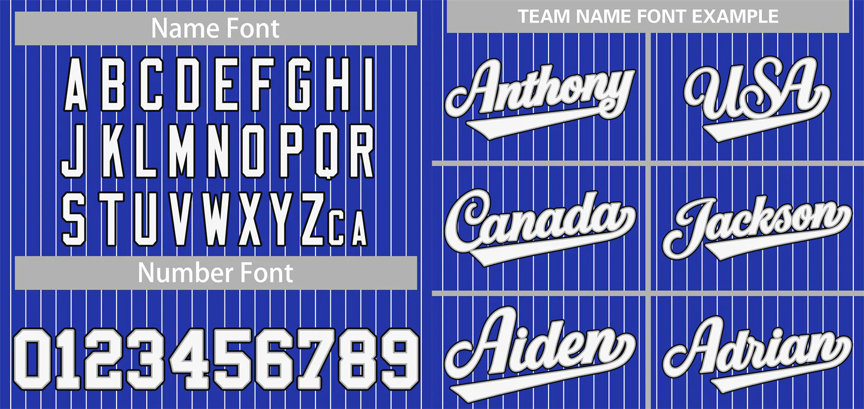 Custom Royal White-Black Stripe Fashion Authentic Baseball Jersey - Image 3