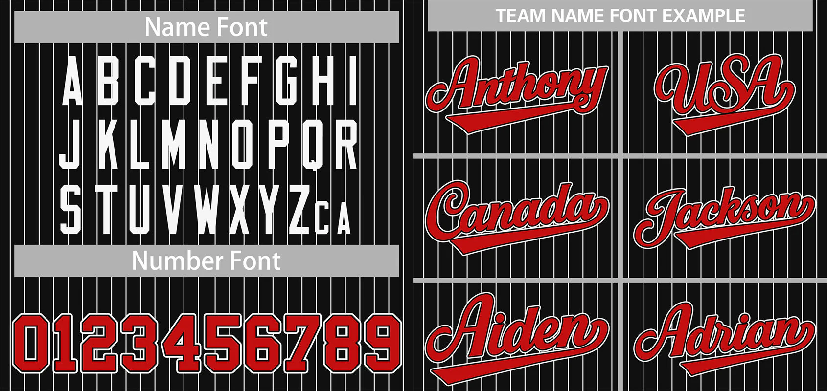 Custom Black Red-White Stripe Fashion Authentic Baseball Jersey - Image 3