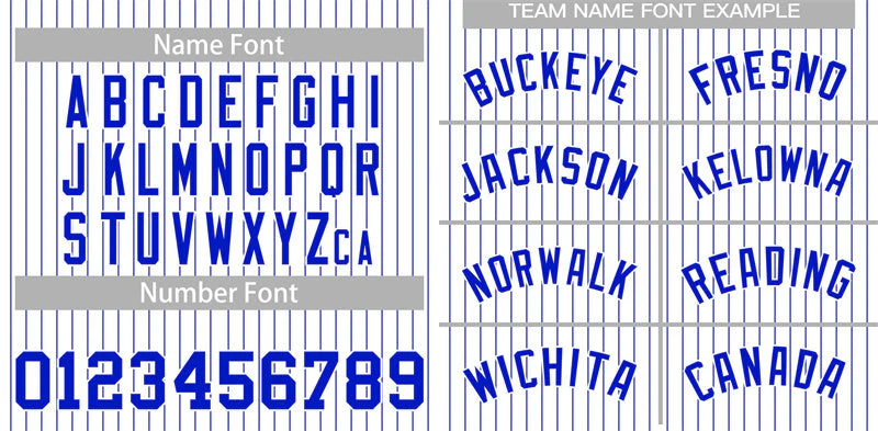 Custom White Royal Stripe Fashion Authentic Baseball Jersey - Image 3
