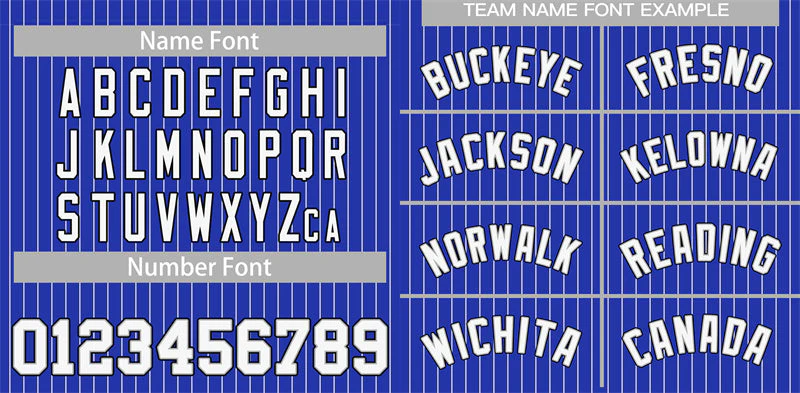 Custom Royal White-Navy Stripe Fashion Authentic Baseball Jersey - Image 3