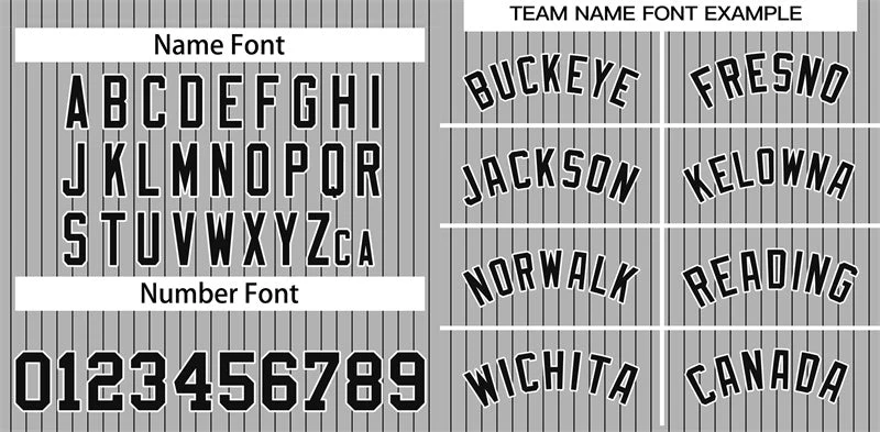 Custom Gray Navy-White Stripe Fashion Authentic Baseball Jersey - Image 3