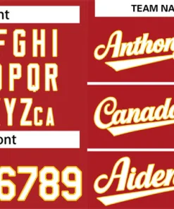 Baseball Jersey Font