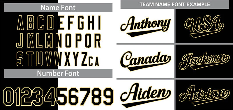 Custom Black White-Khaki Split Fashion Authentic Baseball Jersey - Image 3
