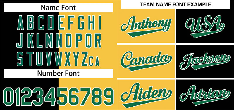 Custom Black Yellow-Green Split Fashion Authentic Baseball Jersey - Image 3