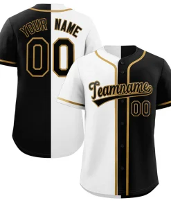 Black And Gold Baseball Uniforms