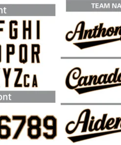 Baseball Jersey Font