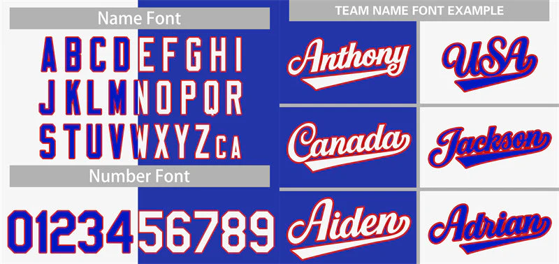 Custom White Royal-Red Hook Split Fashion Authentic Baseball Jersey - Image 3