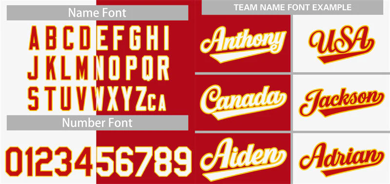Custom White Red-Orange Hook Split Fashion Authentic Baseball Jersey - Image 3