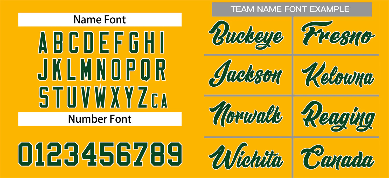 Custom Yellow Green-White Classic Style Authentic Baseball Jersey - Image 3