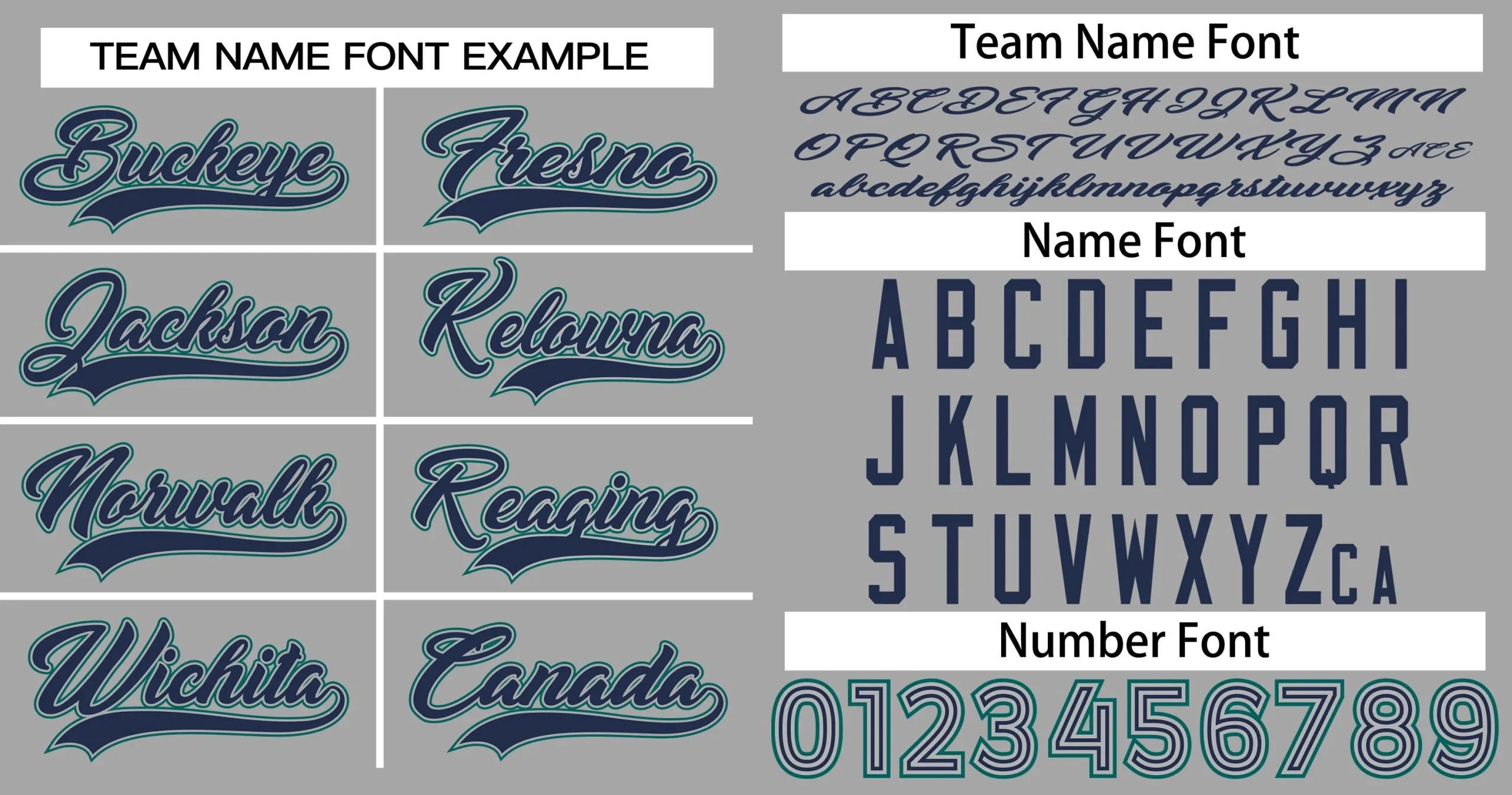 Custom Gray Navy-Aqua Classic Style Authentic Baseball Jersey - Image 3