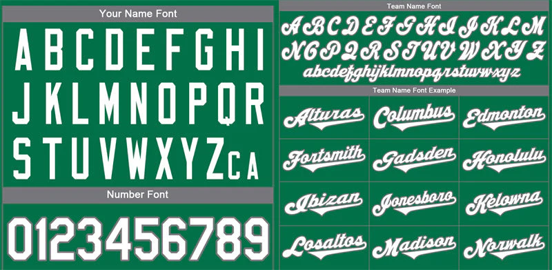 Custom Green White-Gray Solider Classic Style Authentic Baseball Jersey - Image 3