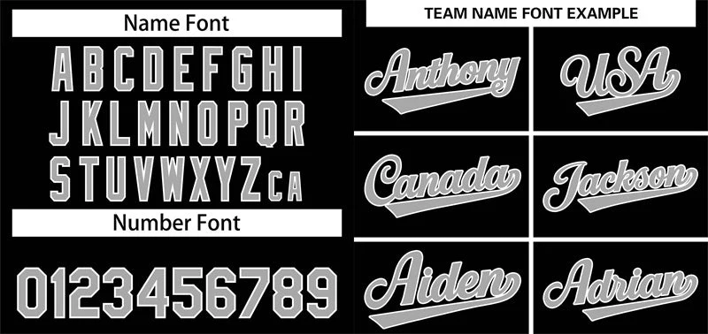 Custom Black Gray-White Solider Classic Style Authentic Baseball Jersey - Image 3