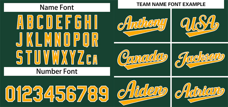 Custom Green White-Gold Solider Classic Style Authentic Baseball Jersey - Image 3