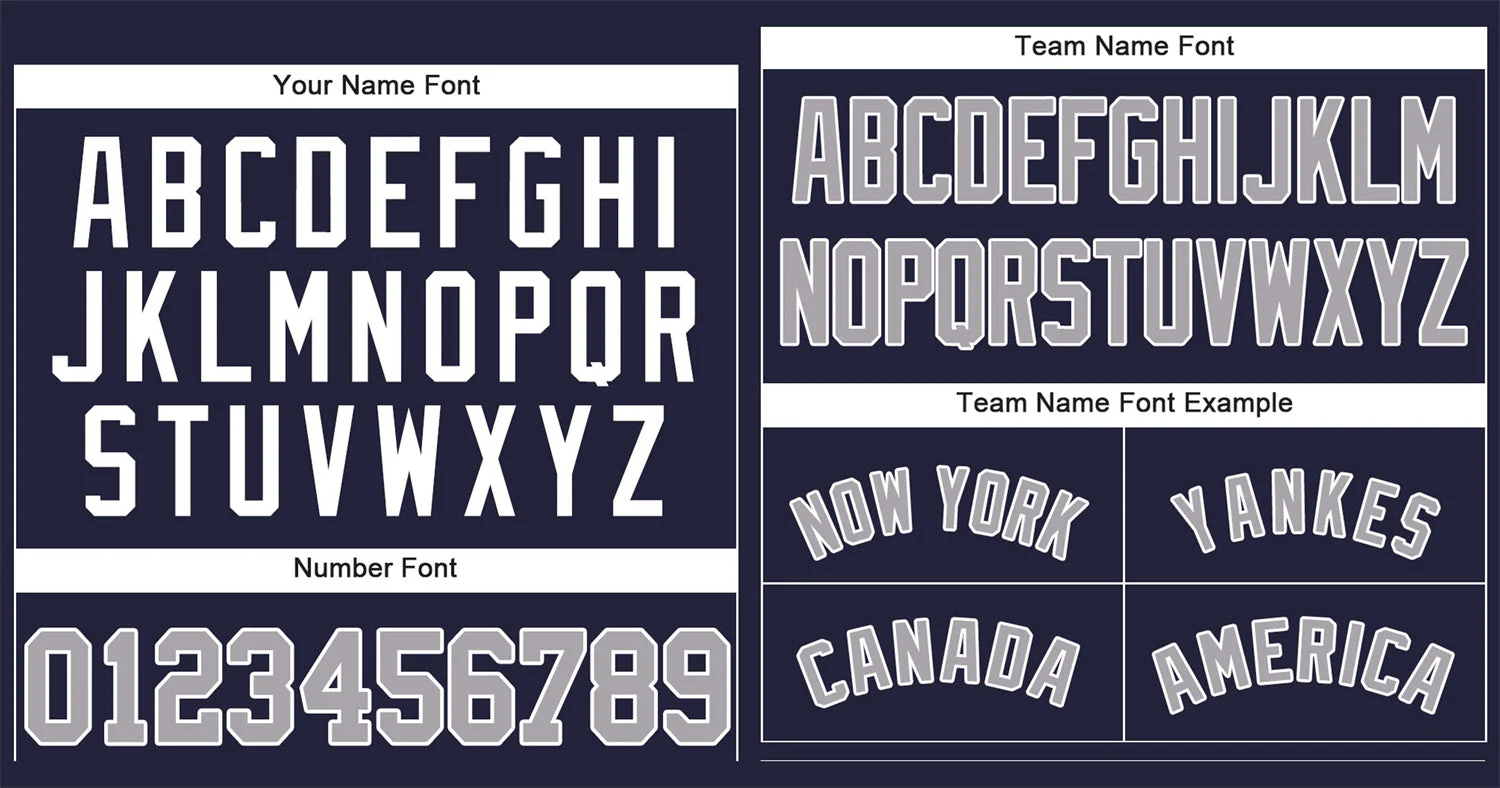 Custom Navy Gray-White Bull Classic Style Authentic Baseball Jersey - Image 3