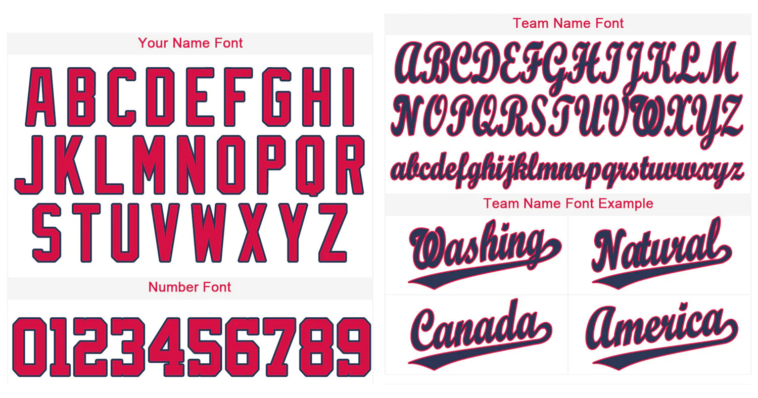 Custom White Navy-Red Hook Classic Style Authentic Baseball Jersey - Image 3