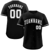 Custom Black White-Gray Bull Classic Style Authentic Baseball Jersey