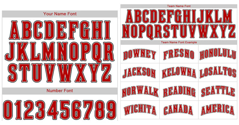 Custom White Red-Black Classic Style Authentic Baseball Jersey - Image 3