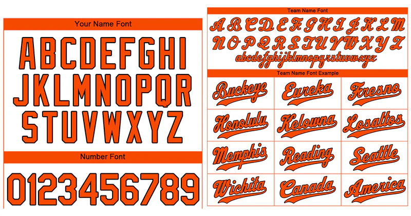 Custom White Orange-Black Classic Style Authentic Baseball Jersey - Image 3