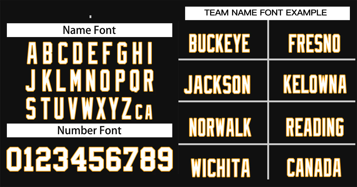 Custom Black White-Yellow Classic Style Authentic Baseball Jersey - Image 3