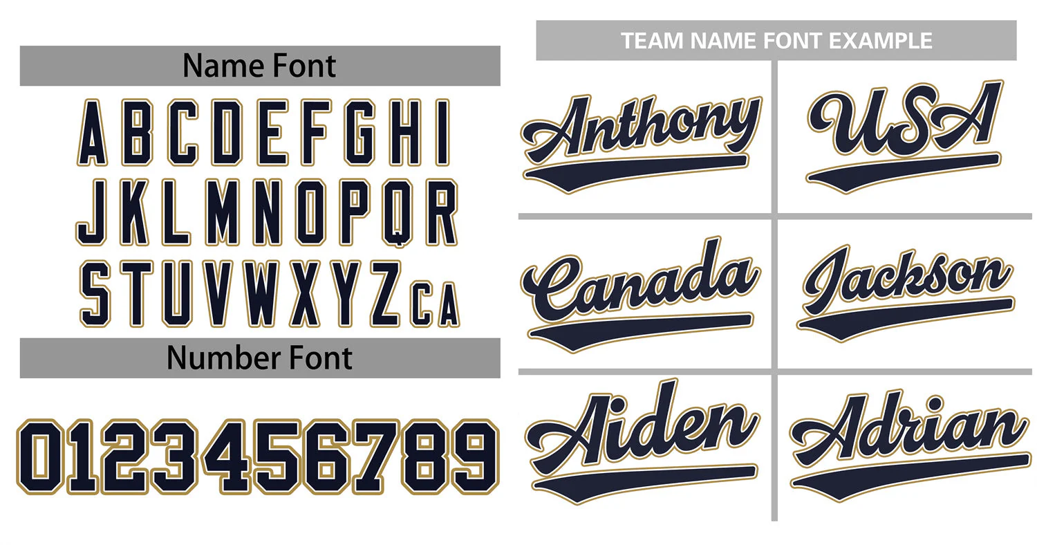 Custom White Navy-Old Gold Classic Style Authentic Baseball Jersey - Image 3