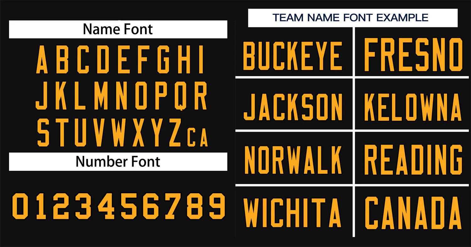 Custom Black Yellow Classic Style Authentic Baseball Jersey - Image 3