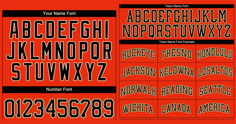 Custom Orange Black-Old Gold Classic Style Authentic Baseball Jersey - Image 3