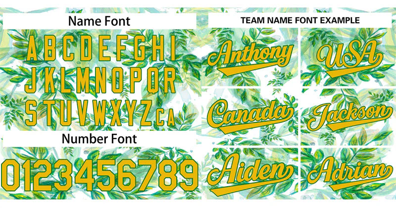 Custom Kelly Green Yellow-Green Graffiti Pattern Authentic Baseball Jersey - Image 3