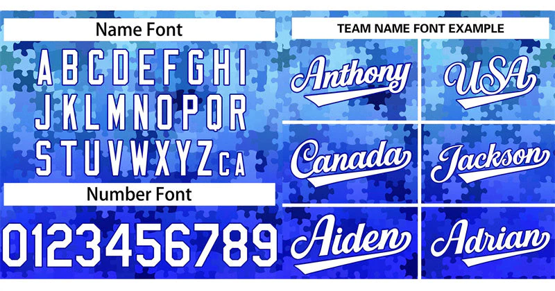 Custom Royal White-Royal Graffiti Pattern Authentic Baseball Jersey - Image 3