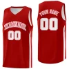 Custom Red White-Pink Classic Tops Athletic Casual Basketball Jersey