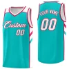 Custom Light Blue White Classic Tops Men/Boy Athletic Basketball Jersey