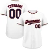Custom White Navy-Old Gold Classic Style Authentic Baseball Jersey