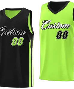 Custom Reversible Basketball Jersey Personalized Double Side Tops