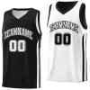 Custom Black White Double Side Tops Training Fashion Basketball Jersey