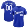 Custom Royal White Classic Style Authentic Baseball Jersey