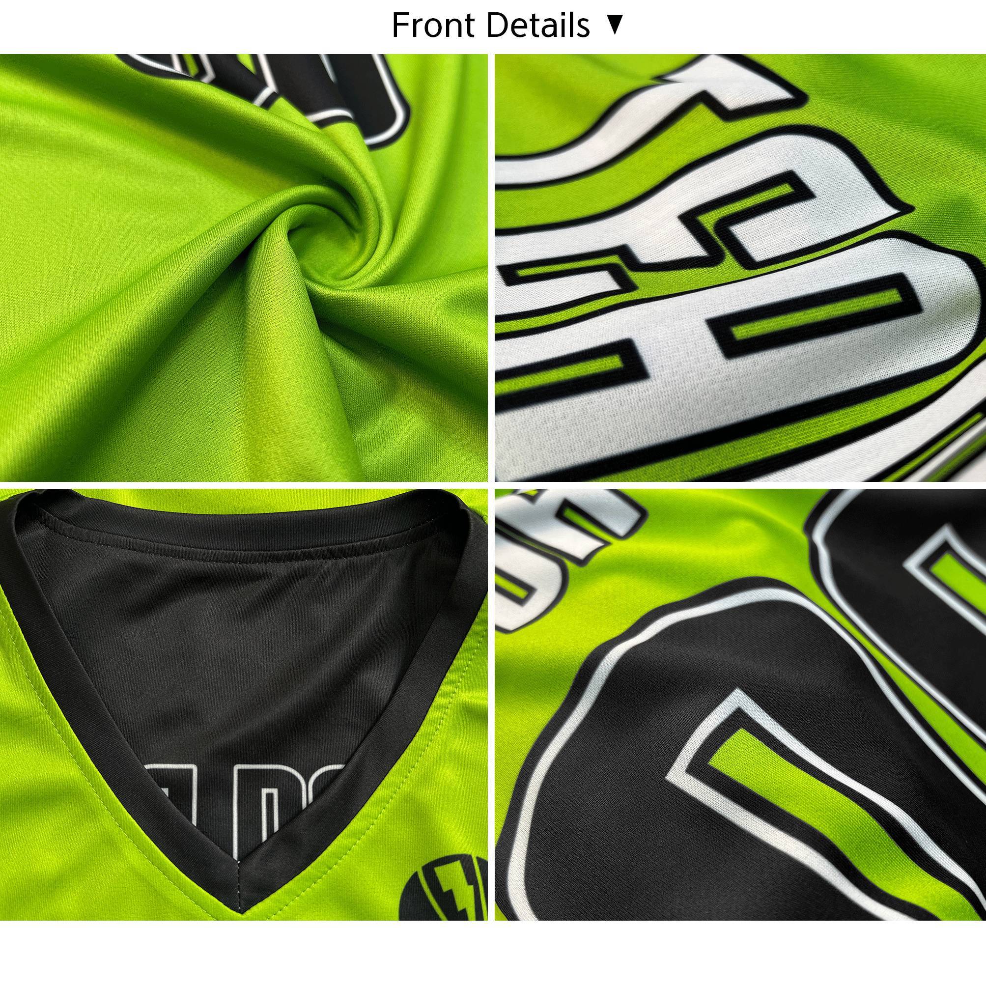 Custom Green White Double Side Tops Men/Boy Basketball Jersey - Image 5