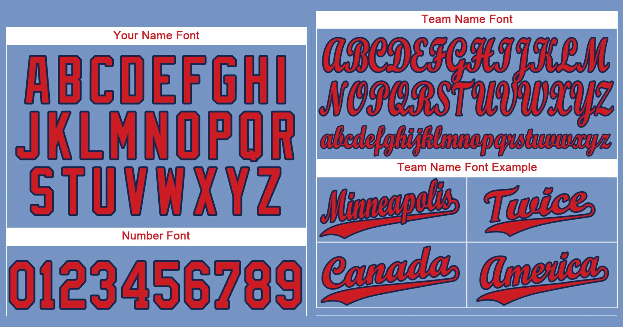 Custom Light Blue Red-Navy Classic Style Authentic Baseball Jersey - Image 3