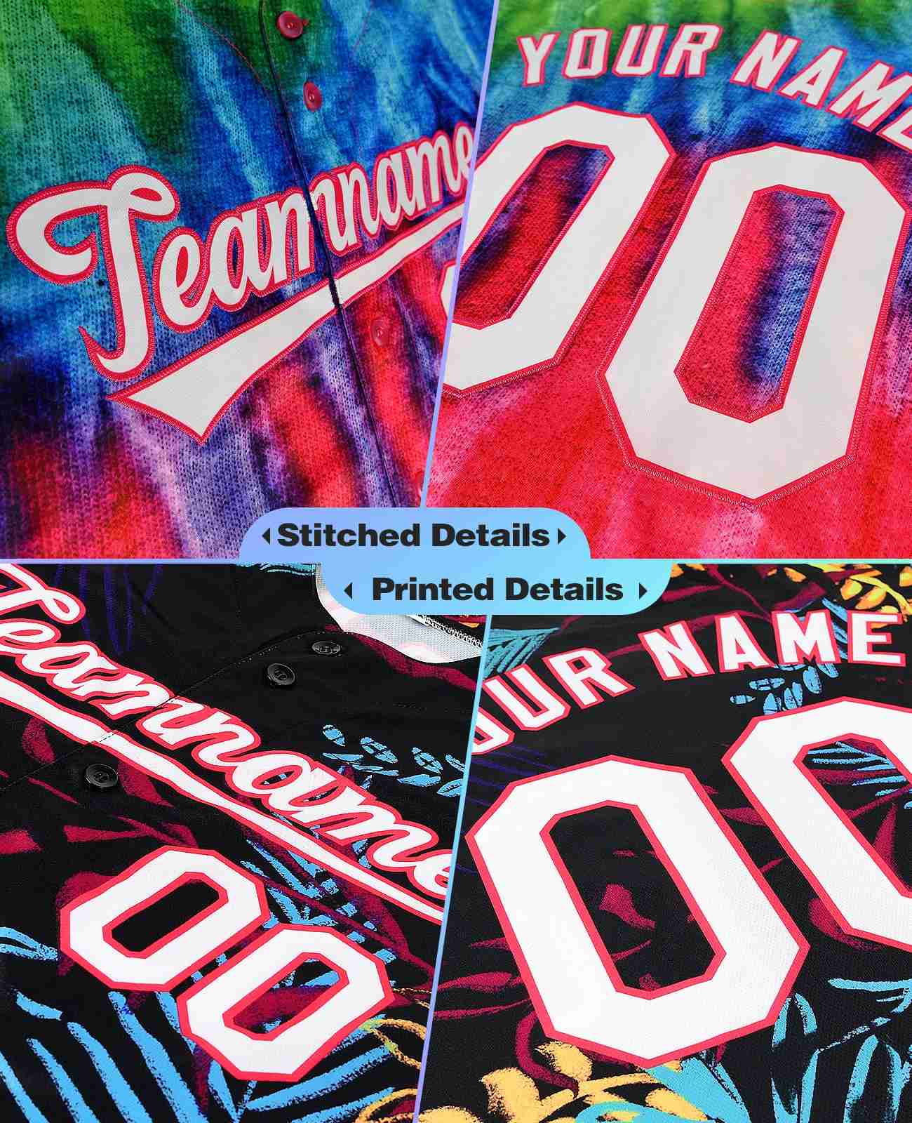 Custom Royal White-Royal Graffiti Pattern Authentic Baseball Jersey - Image 4