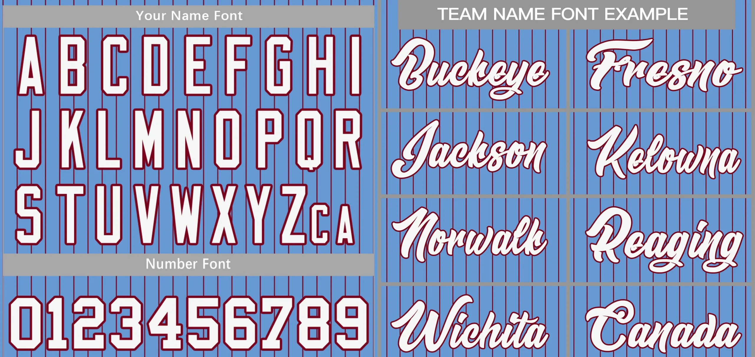 Custom Light Blue White-Crimson Stripe Fashion Authentic Baseball Jersey - Image 2