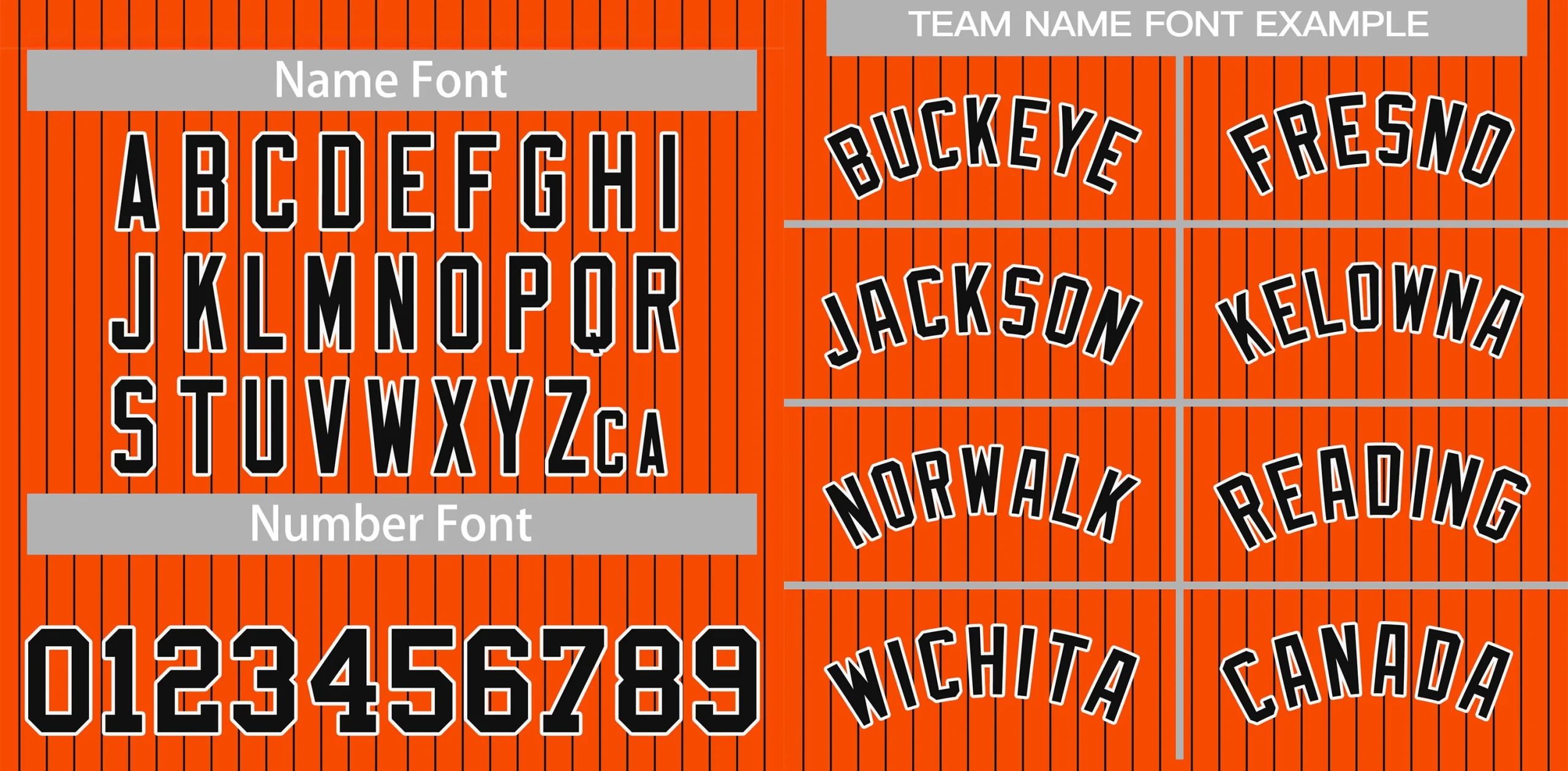 Custom Orange Black-White Stripe Fashion Authentic Baseball Jersey - Image 2